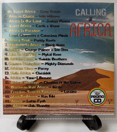 Calling Of Africa - Inspirational, Uplifting Roots Reggae Africa themed